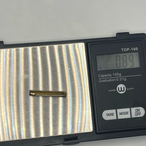 Victorian etched flowers seed pearl gold filled bar brooch pin c clasp antique - Picture 11 of 12